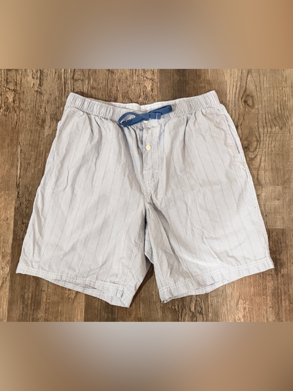 Daniel Cremieux Light Blue Swim Trunks with Blue Drawstring